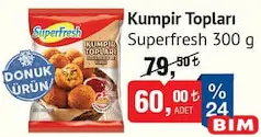 SUPERFRESH KUMPİR TOPLARI 300 G SUPERFRESH KUMPİR TOPLARI 300 G